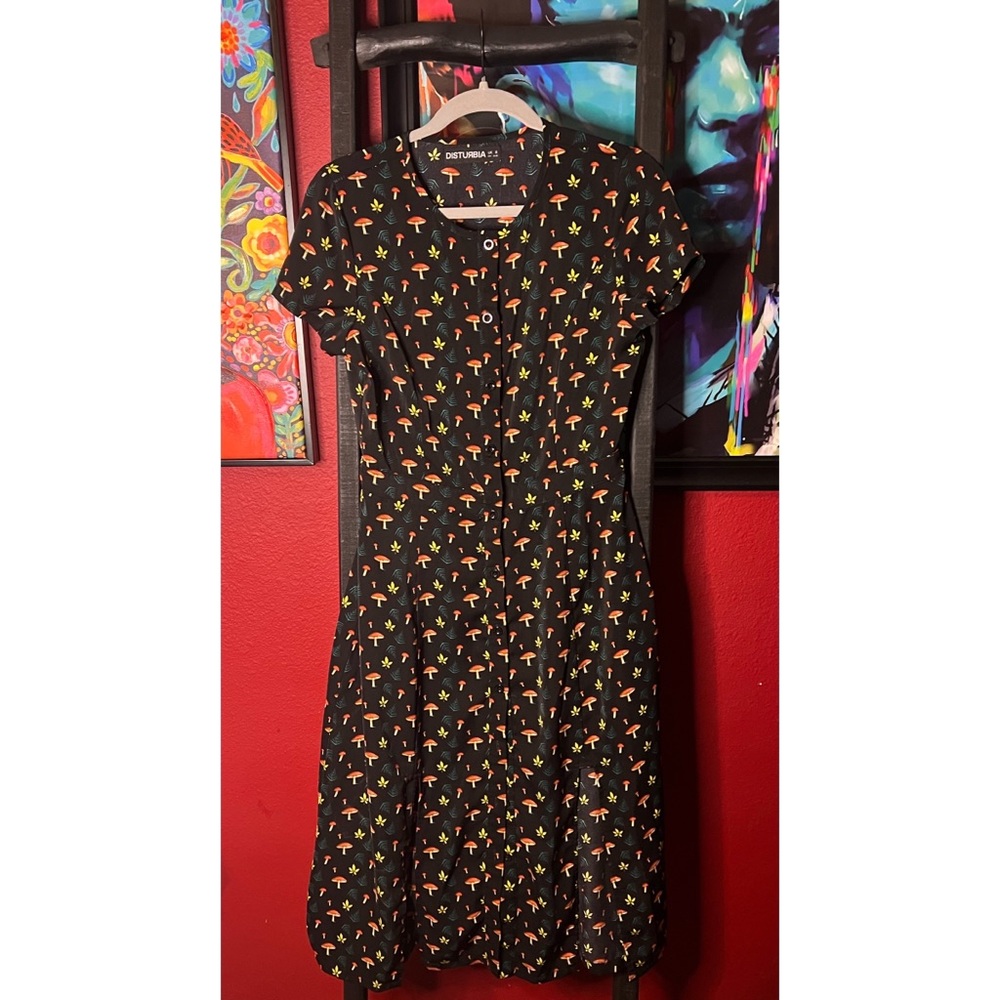Disturbia Toad stool/ mushroom dress Uk 8 US4